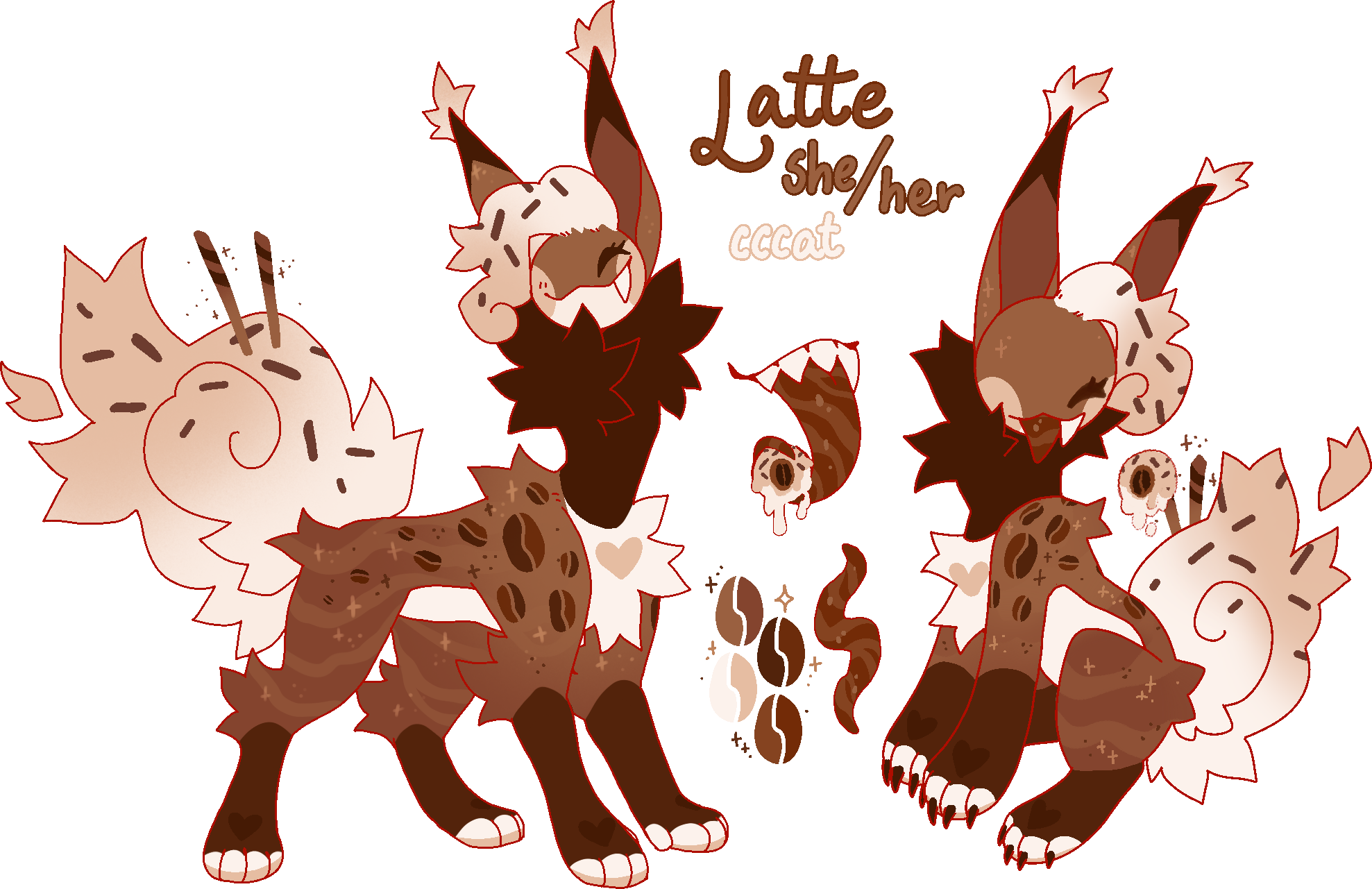 MYO-CCCAT-1360: 🍩☕️-LATTE-☕️🍩