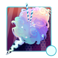 Multicolor Cotton Candy