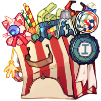 Blue Ribbon Bag