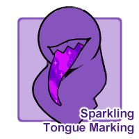 Sparkling Tongue Marking
