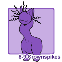 8-9 Crownspikes