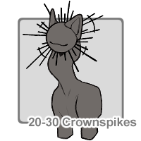 21-30 Crownspikes
