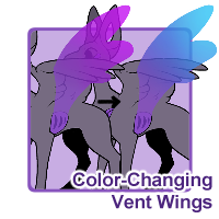 Color-Changing Vent Wings