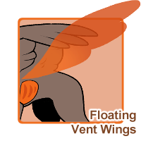 Floating Vent Wings