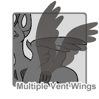 Multiple Vent Wings