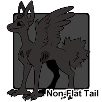 Non-Flat Tail