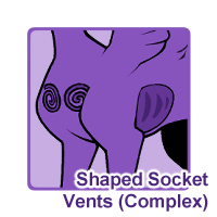 Shaped Socket Vents (Complex)