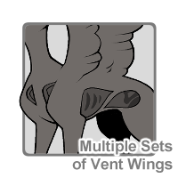 Multiple sets of Wing Vents